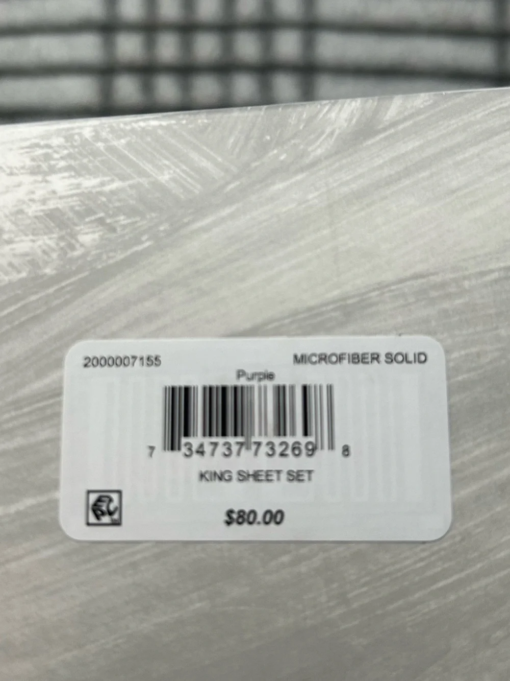 New Lavender King 4 pc. Sheet Set